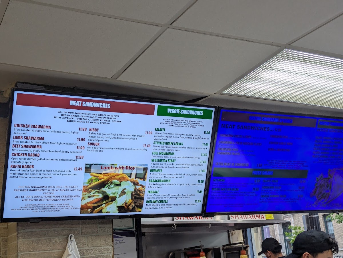 Boston Shawarma Menu - Image 4