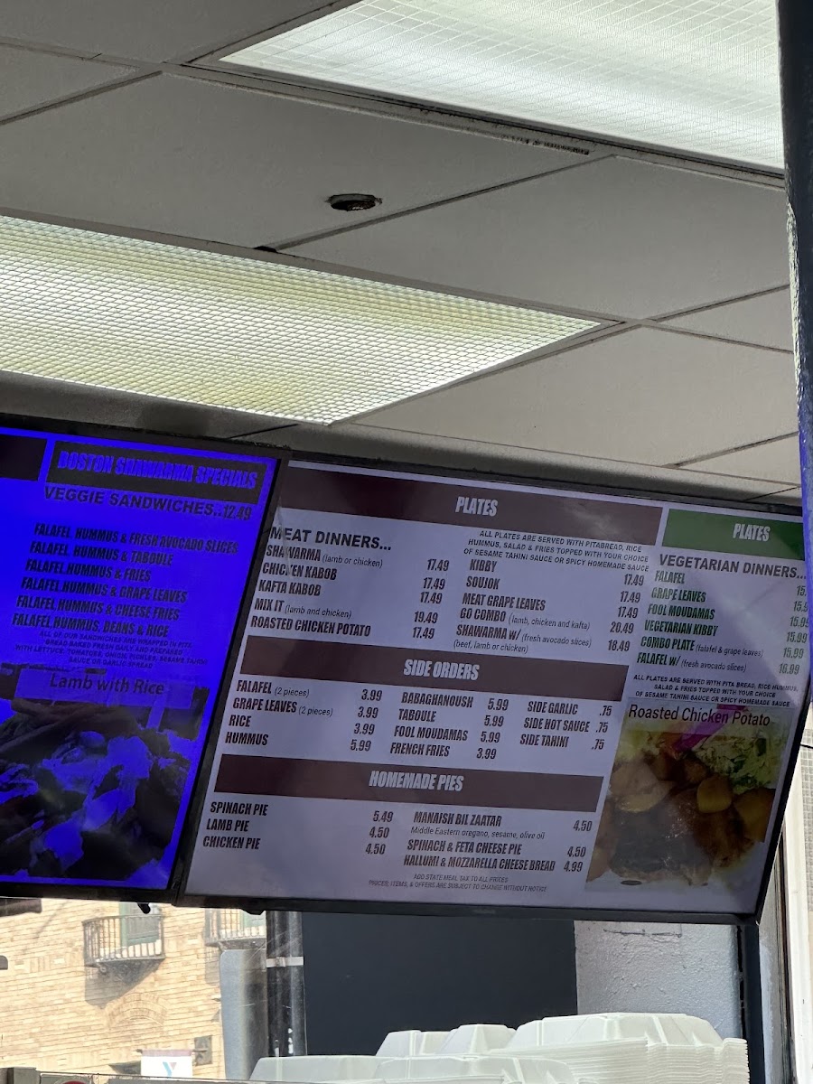 Boston Shawarma Menu - Image 6